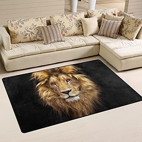 אריה יפה שטיחים שטיחים שטיחים של שטיחי פליימט לשנייה משחקים לילדים משחק חדר שינה חדר סלון 31x20 אינץ ',