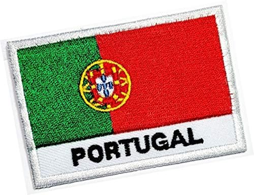 פעם טלאים טקטיים צבאיים דגל פורטוגל טלאים טקטיים צבאיים ארצית דגל פורטוגל ברזל רקום על תיקון אפליקציות