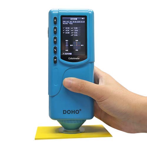 Colorimeter Portable Digital Color Meter ציוד בדיקת צבע צבע מדידת מכשיר מנתח צבע