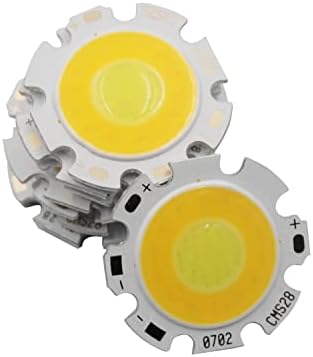 הצבע כפול של הלון 3000-6500K לעומק 28 ממ עגול LED עגול COB CHIP מקור אור מודול 3W 5W 7W COB LED LED מנורת