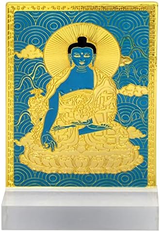 רפואת Fengshuisale Buddha Plaque לריפוי, מדיטציה W5340