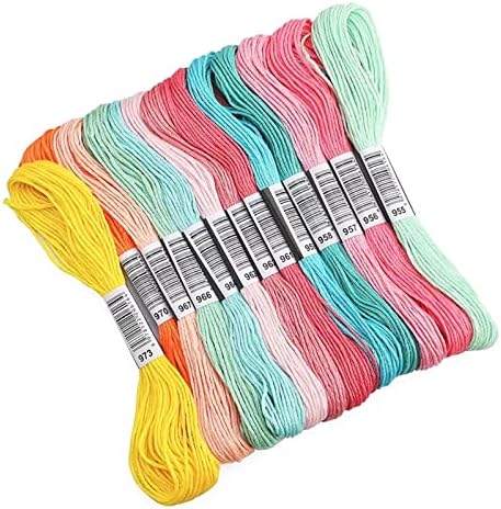 חוטי תפר צולבים של Foxhool 120 צבעים, חוט רקמת צבע קשת, צמידים חוט דנטלי, חוט מלאכה, חוט צמיד,