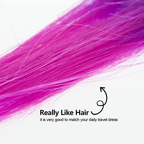 10 יחידות צבעוני צמות ילדה שיער הארכת אביזרי עם גומי להקות קשת קלוע סינטטי נוכריות קוקו שיער אביזרי נשים