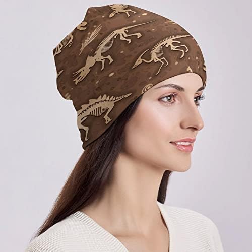 באיקוטואן שרבוט דינוזאור גולגולת הדפסת כפת כובעי גברים נשים עם עיצובים גולגולת כובע