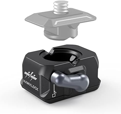 Smallrig Hawklock Mini אוניברסלי שחרור מהיר לוחית BasePlate, QR Base Mount Mount Camer