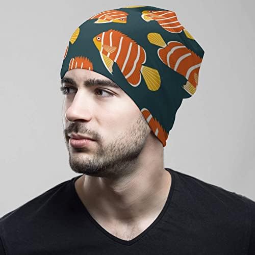 כובעי כפת הדפסה יצירתית דגי בייקוטואן לגברים נשים עם עיצובים גולגולת כובע