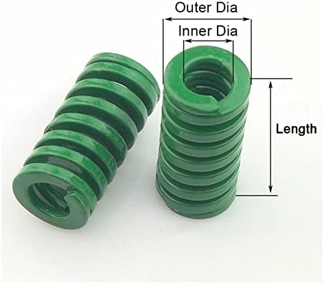 קפיצי דחיסה מתאימים לרוב התיקון I 1 חתיכת קוטר חיצוני 30 ממ 35 ממ 35 ממ עובש כבד ירוק קפיץ קפיץ חותמת חותמת קפיצה