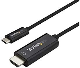 Startech.com 10ft USB C לכבל HDMI - 4K 60Hz USB מסוג C ל- HDMI 2.0 כבל מתאם וידאו - Thunderbolt