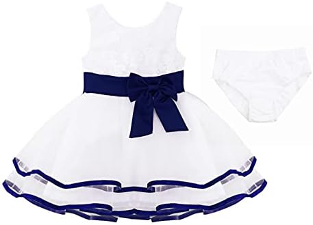 תינוקות תינוקות תינוקות שמלת פרח שמלת טבילה לבנה שמלת הטבילה ילדים פרוע תחרה תחרה שמלת מסיבת