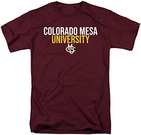 אוניברסיטת קולורדו מסה רשמית נערמת יוניסקס חולצה למבוגרים