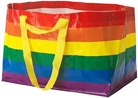 Ikea Kvanting Rainbow Pride Gride Bagic Corm
