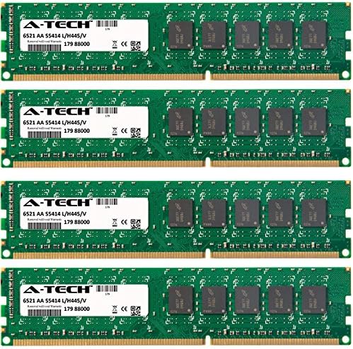 ערכת A-Tech 32GB לסדרת תחנות עבודה של Dell Precision T1650 T1700 T3600 T3610-DIMM DDR3 ECC PC3-12800E 1600MHz