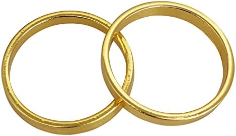 טבעות מפיות של יאנגס 4 יחידות סגסוגת אבץ זהב מעגל מפיות מחזיק אבזמי מפיות לקבלת פנים לחתונה, מחזיקי