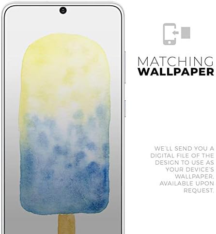 עיצוב Skinz Summer Mode גלידת v6 מגן דבק ויניל עוטף כיסוי עור תואם ל- Samsung Galaxy S20