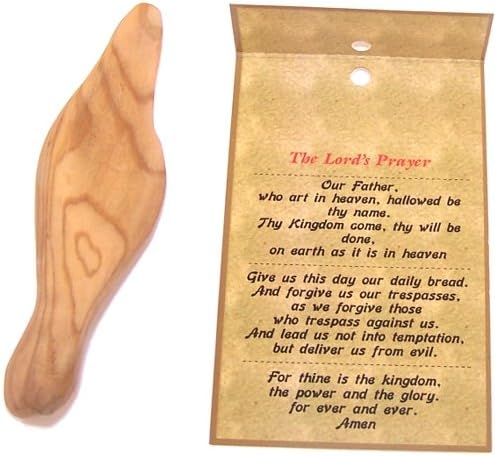 מחזיק או מנחם את כרטיס התפילה של מרי ולורד - HolylandMarket מקורי עם תעודה