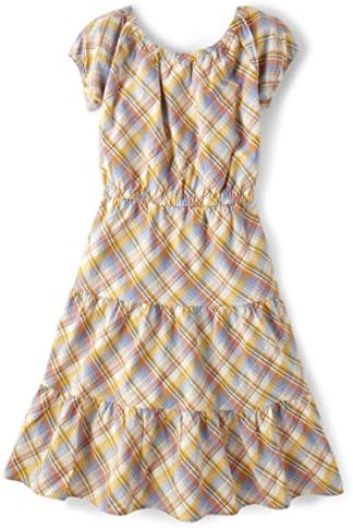 שמלת שרוול קצרה של Gymboree Baby-Girls