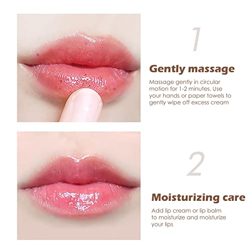 שפתיים מקלפות את הטיפול בשפתון שפתיים ארוכות לאורך זמן מרגיע מסכת שפתיים לחות לשפתיים סדוקות וסדוקות,