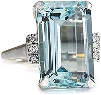 טבעת כוכב וירח ירוק שרף טבעת אירוסין אופנה טבעת אישה יוקרתית טבעת תכשיטי יהלום טבעות נישואין טבעות