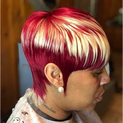 טאנגקאי פיקסי לחתוך פאות לנשים שחורות 99 ג ' י/613 בלונד צבע קצר לחתוך שיער טבעי פאות ברזילאי שיער טבעי