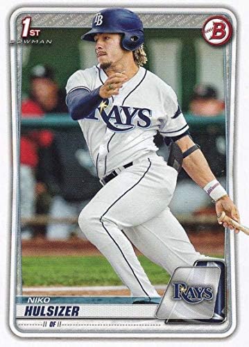 2020 סיכויי באומן BP-17 Niko Hulsizer Tampa Bay Rays MLB כרטיס בייסבול NM-MT