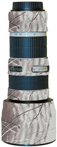 כיסוי עדשת מעיל לנסון עבור Canon 70-200 f/4 Non Non הוא הגנה על עדשת Neoprene הסוואה
