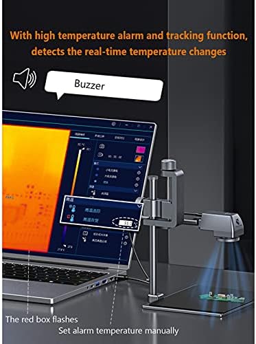 Xixian dytspectrumowl PCBA מנתח תרמי 260x200 מעגל מעגל מצלמת הדמיה תרמית עם סוגר מתכת מתכווננת טמפרטורת