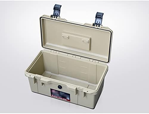 קופסאות כלים של Brewix ארגז כלים מפלסטיק עם ידית תיבת מארגן רב-תכליתית כבדה, קופסאות קיבולת גדולות להתאמה לאחסון