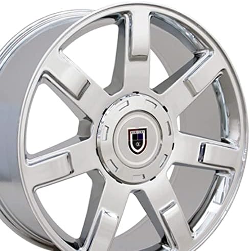 OE Wheels LLC 22 אינץ 'חישוקים בכושר לפני 2019 סילברדו סיירה לפני 2021 טאהו פרברי יוקון אסקאלדה CA80 22X9