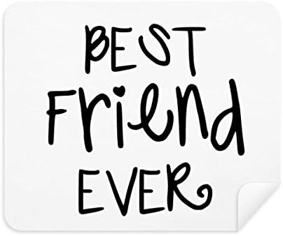 ידידות הטוב ביותר חבר אי פעם מילות ציטוטים ניקוי בד מסך מנקה 2 יחידות זמש בד
