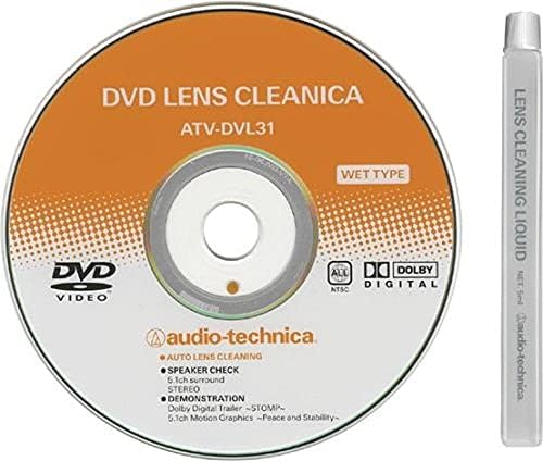 Audio-Technica ATV-DVL31 עדשת DVD קליניקה רטובה מברשת S