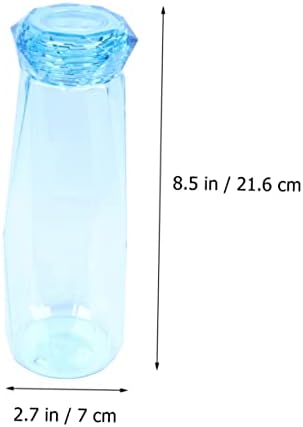 Bestonzon Blue Water בקבוק 1 pc ספל שתייה כוס ניידים משרד בקבוק מים מכולה צלול מכונית חינם