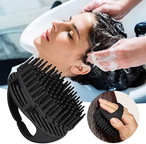 מוצרי שיער טבעיים לנשים לעיסוי קרקפת שמפו שמפו מברשת שיער קרקפת קרקפת עיסוי למתח מרגיע שיער צמיחת