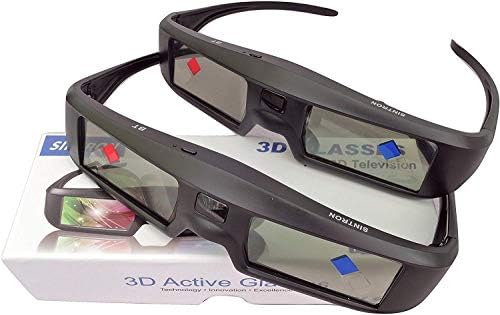 2איקס סינטרון סט07-בי-טי 3ד משקפי תריס פעילים נטענים לטלוויזיה 3ד, 3ד משקפיים לסוני, פנסוניק, אפסון