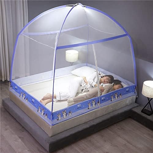 רשת יתושים voiv ， Mosquito Net Net Net Pindoor and Outdoor שימוש - מתאים למיטות מיטות בגודל קינג
