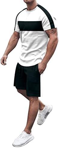 חולצות שמלת קיץ של BMISEGM לגברים הדפס קיץ גברים מגברים ספורט רב -תכליתי פועל חליפת שרוול קצר
