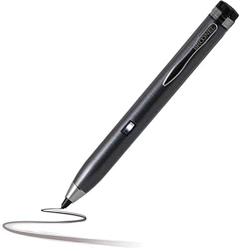 Broonel Silver Point Point Digital Active Stylus Pen - תואם TABLE