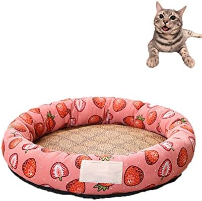 עצמי התחממות חתול מיטה-קש מחצלות מגניב כלב מיטת מחצלת-מחצלת כרית מיטת בית 4 עבור קטן בינוני כלב חתול מחמד בית