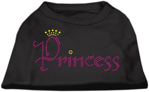 חולצות הנסיכה ריינסטון שחור