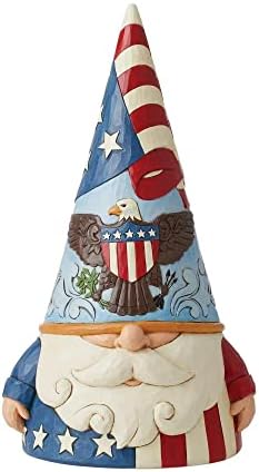 Enesco Jim Shore Patriotic Gnome פלטורין 11 אינץ 'צבעוני 6012433