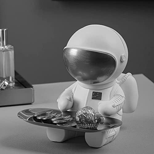 מגש תכשיטים של יאונג מגש תכשיטים קריאייטיב אסטרונאוט שרף שרף שולחן עבודה שולחן עבודה מגש שולחן קפה שולחן