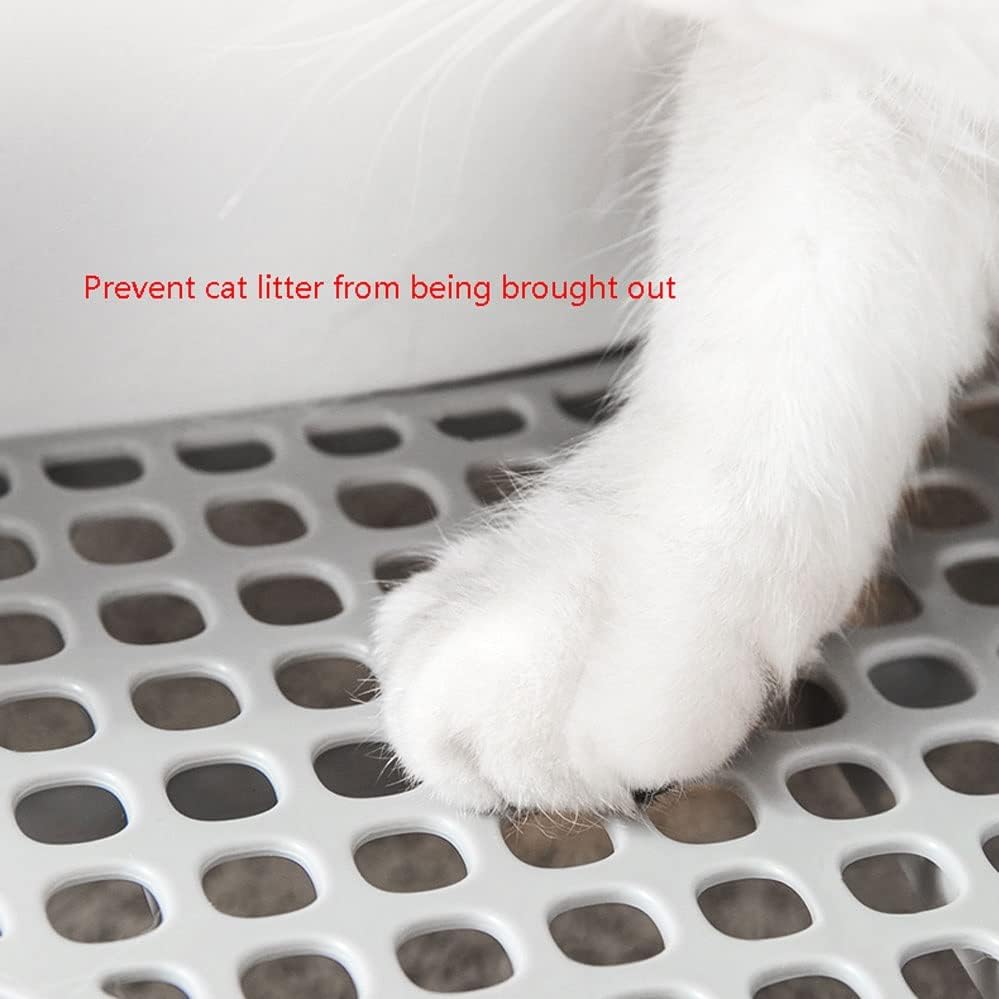 אסלת חיות מחמד אינטליגנטי דאודורנט חתול ארגז חול סגור לחלוטין אוטומטי מגירת אסלת גדול במיוחד