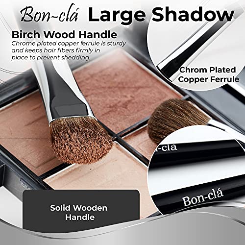 מברשת צלליות מקצועיות של Bon-Clá Shadow Beauty Professional, מברשת צלליות איפור רך