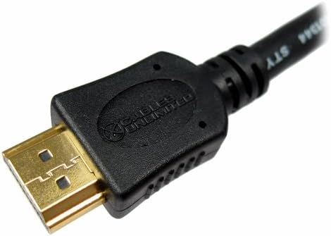 כבלים ללא הגבלה של כבל HDMI לגברי של 15 מטרים