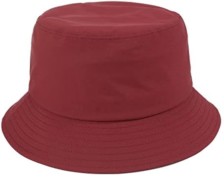Feximzl Unisex הגנה מפני כובע דלי אריזים אטומים למים לדיג גינון טיולי קמפינג ספארי, UPF 50+ כובע שמש