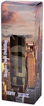 פסל בניין אימפריה סטייט 7 אינץ 'מתנות מזכרות בעיר ניו יורק לחברים לסגסוגת אבץ אמפייר סטייט בונה צלמית לבניית