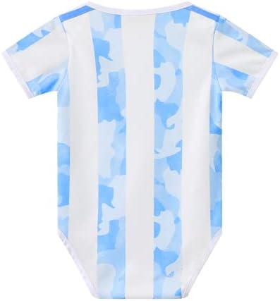 נבחרת כדורגל כדורגל ארגנטינה תינוקת גופית תינוקות גופיות גופיות מתנה לבגדי בנות מתנה