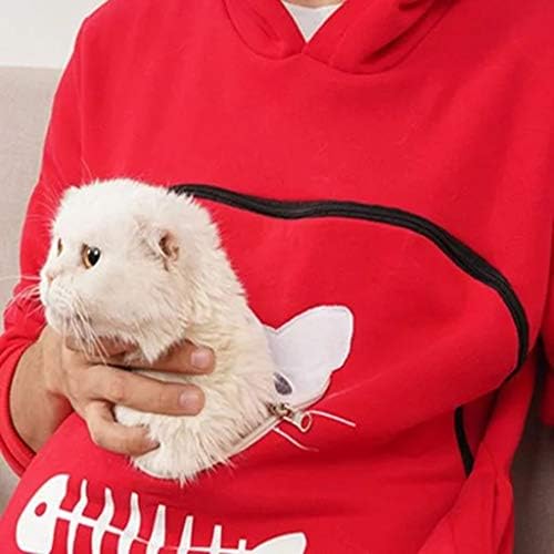 נשים של חיות מחמד פאוץ הסווטשרט בעלי החיים הוד חולצות לשאת חתול סוודר חולצה חתלתול מחזיק חולצות
