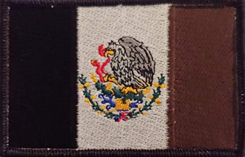 דגל מקסיקו טלאי רקום טלא