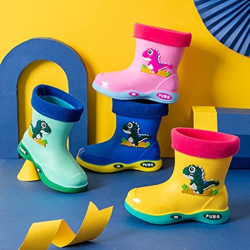 ילדים חדשים לילדים מגפי גשם קריקטורה לילדים ללא החלקה נעלי מים נעליים קלאסיות נעליים שחורות לבנות