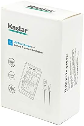 Kastar 3-Pack NP-FH50 סוללה ו- LTD2 מטען USB החלפת SONY DCR-SX40, DCR-SX41, DCR-SX50, DCR-SX60, HDR-CX100,